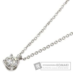 Tiffany Solitaire Diamond Necklace Platinum